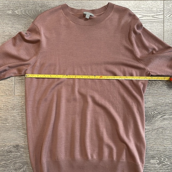 Men’s COS Knit Longsleeve in Mauve - Picture 4 of 5